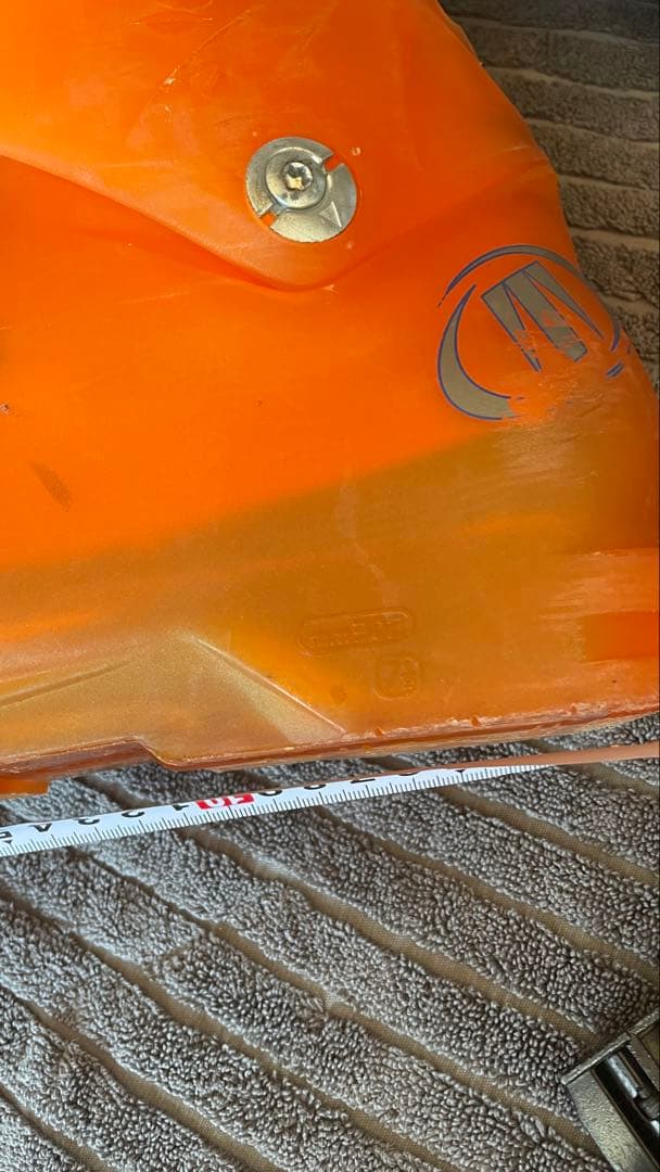 TECNICAテクニカ大人ジュニアスキーブーツスキー靴2525.5オレンジ子供