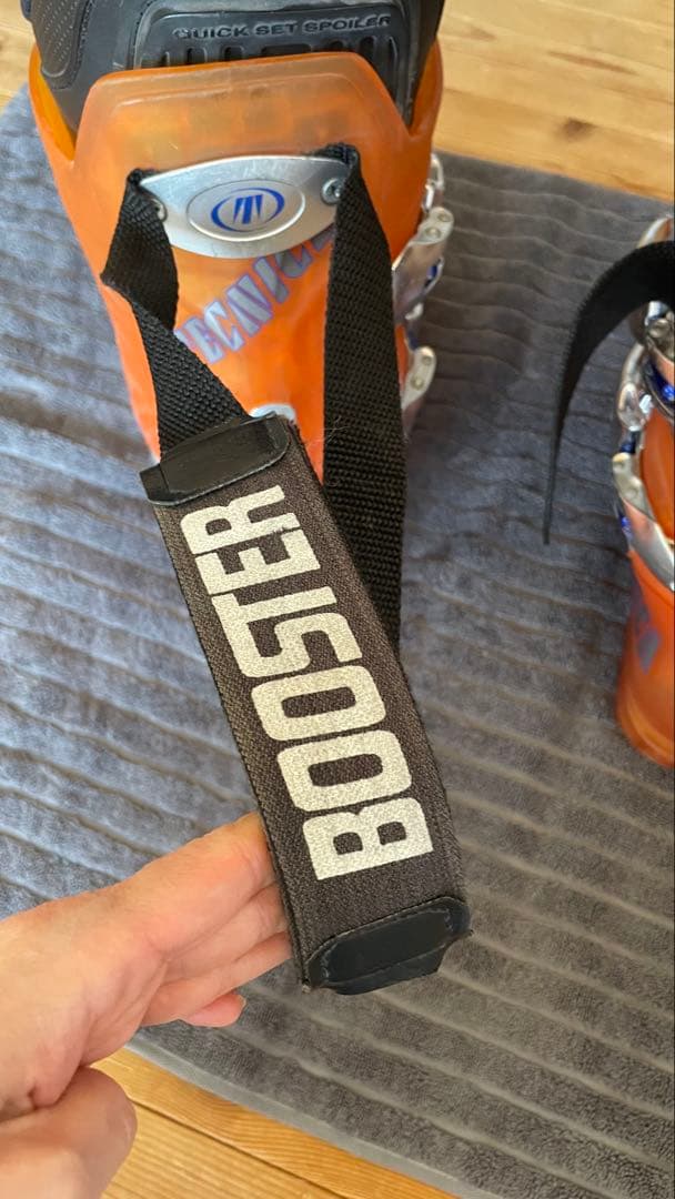 TECNICAテクニカ大人ジュニアスキーブーツスキー靴2525.5オレンジ子供