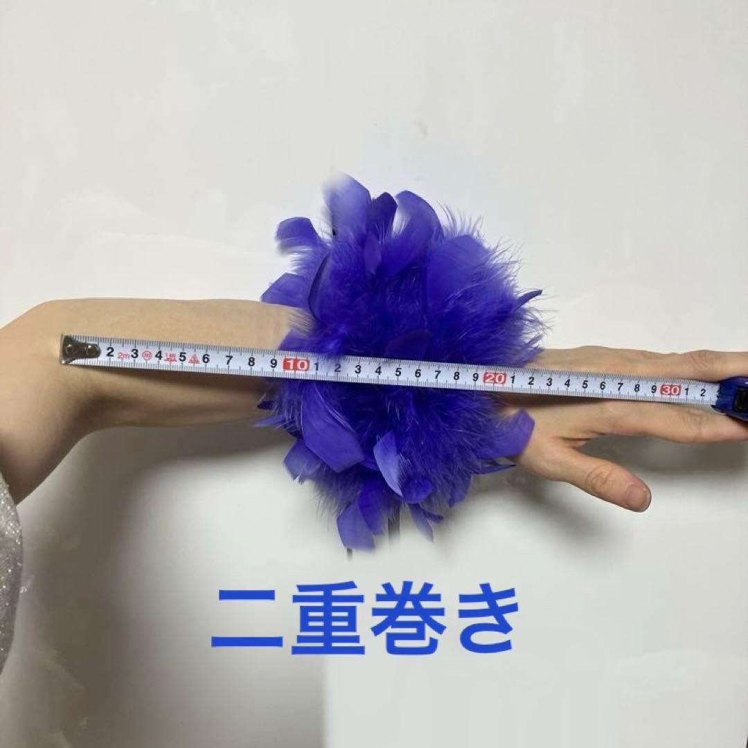 社交ダンス　ターキー　ファー　バングル　フロート　ブレスレット　ドレス　まみよん