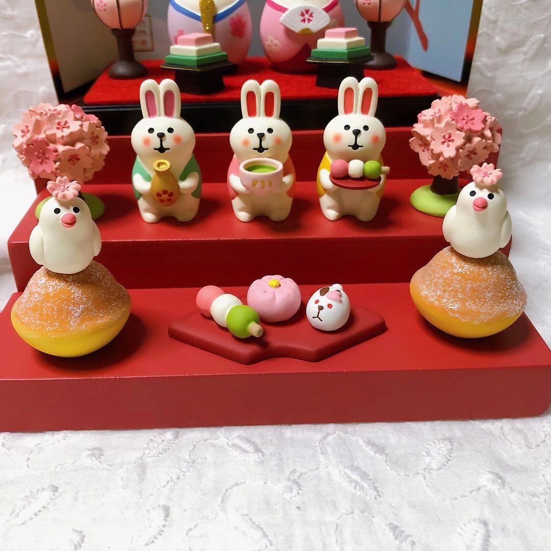 匿名　新品　未使用　コンコンブル ねこ　ひな祭り　花見