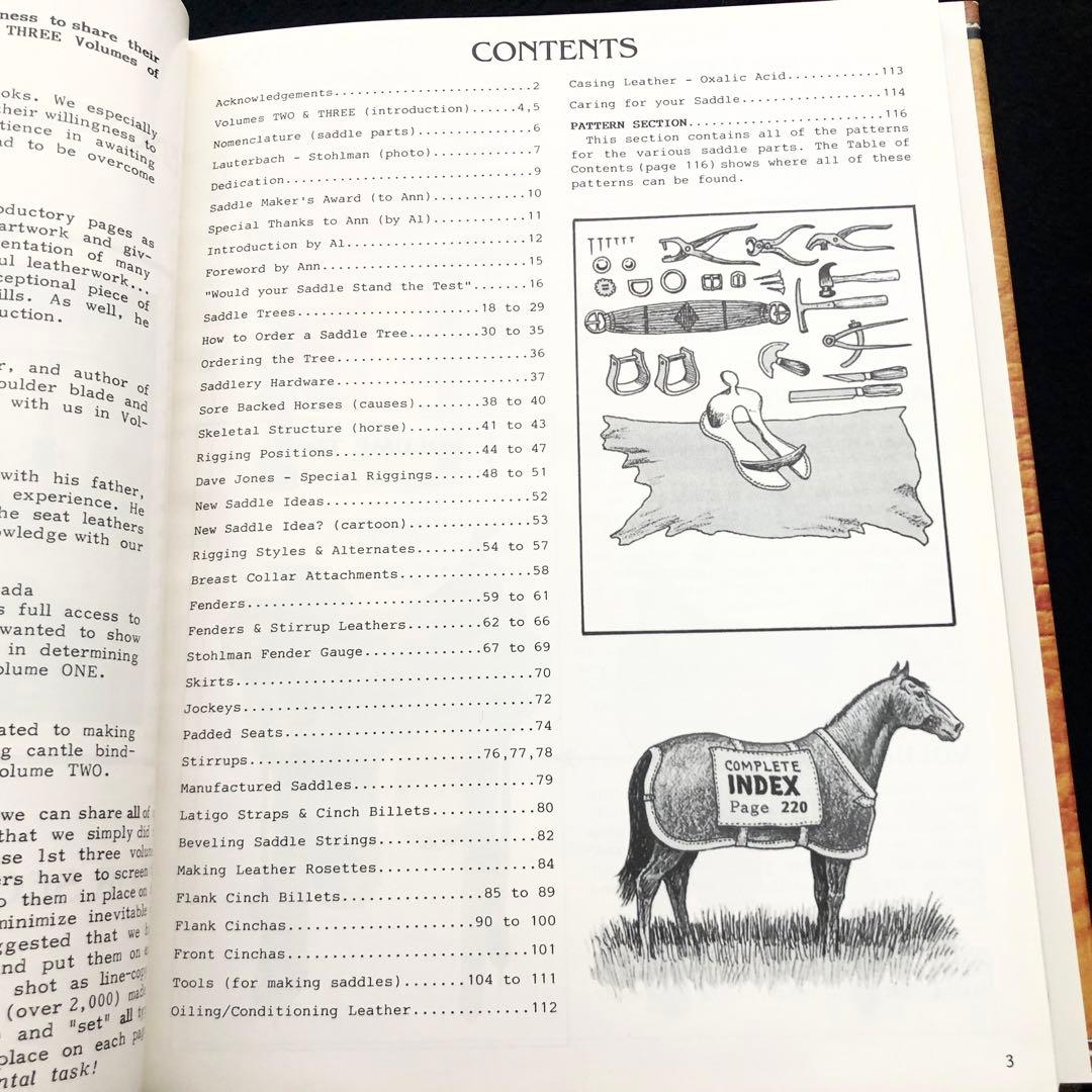 馬具 鞍 サドルメイキング 技法書「Saddle Making Vol 1」