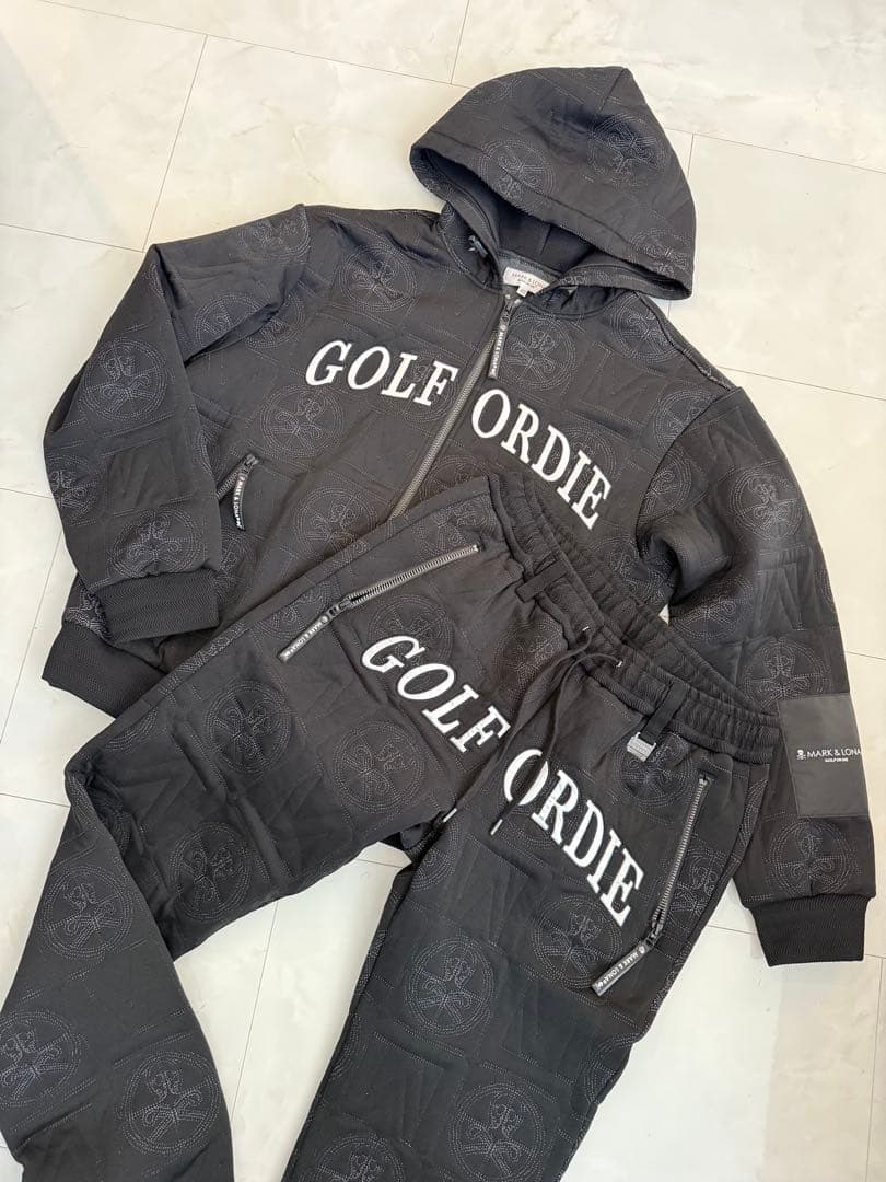 MARK&LONA セットアップ リボルブパーカーパンツ