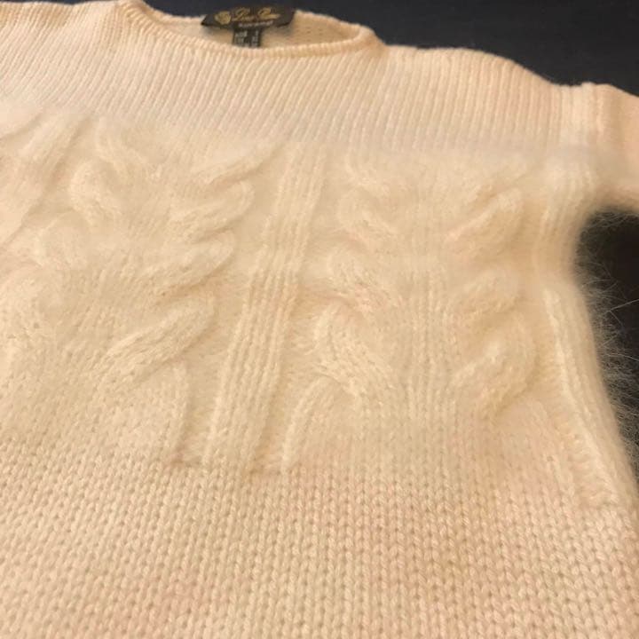 【未使用】ロロピアーナ　Loro Piana キッズ　ケーブルニット　セーター