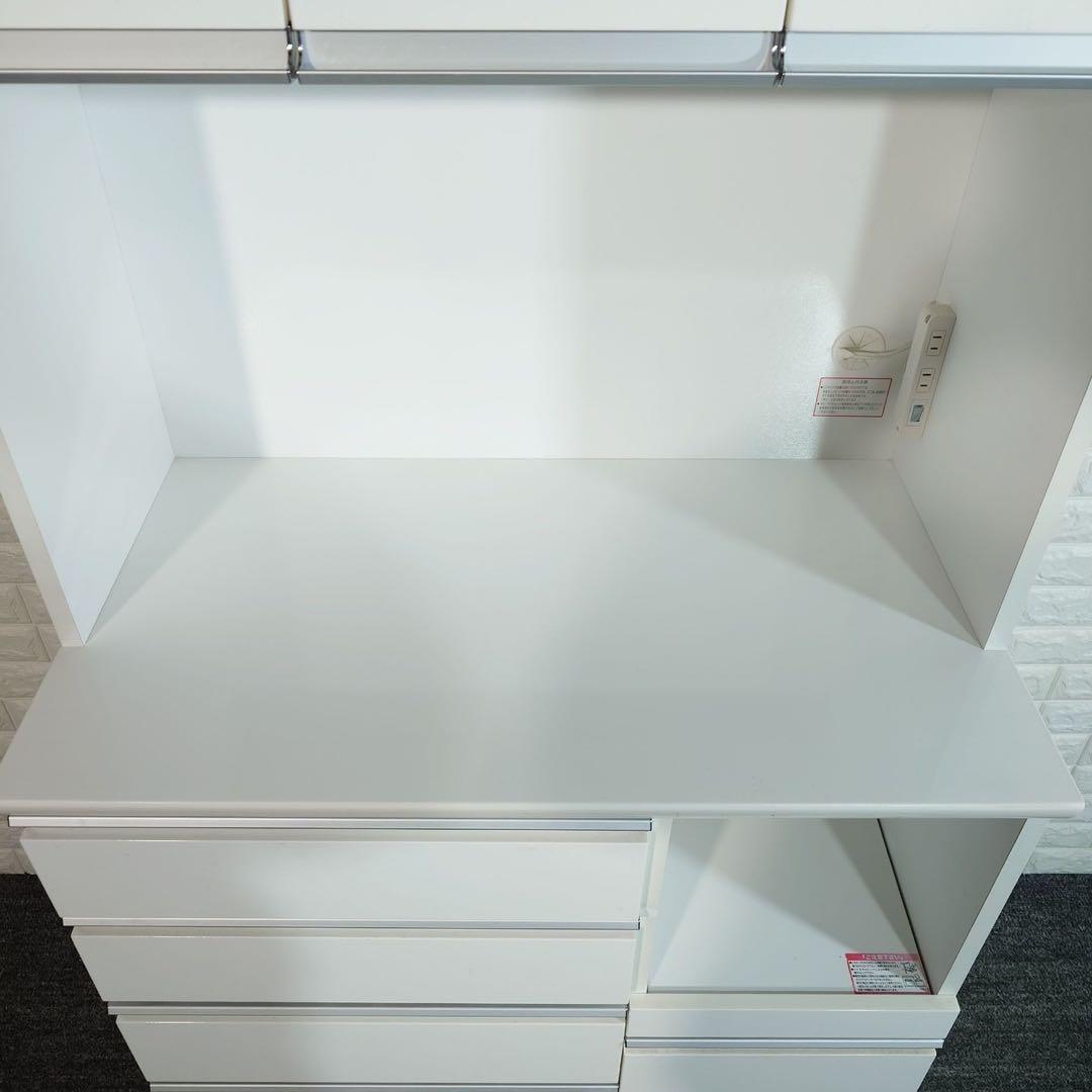 ニトリ キッチンボード RESUME 幅90 食器棚 キッチン収納 B128