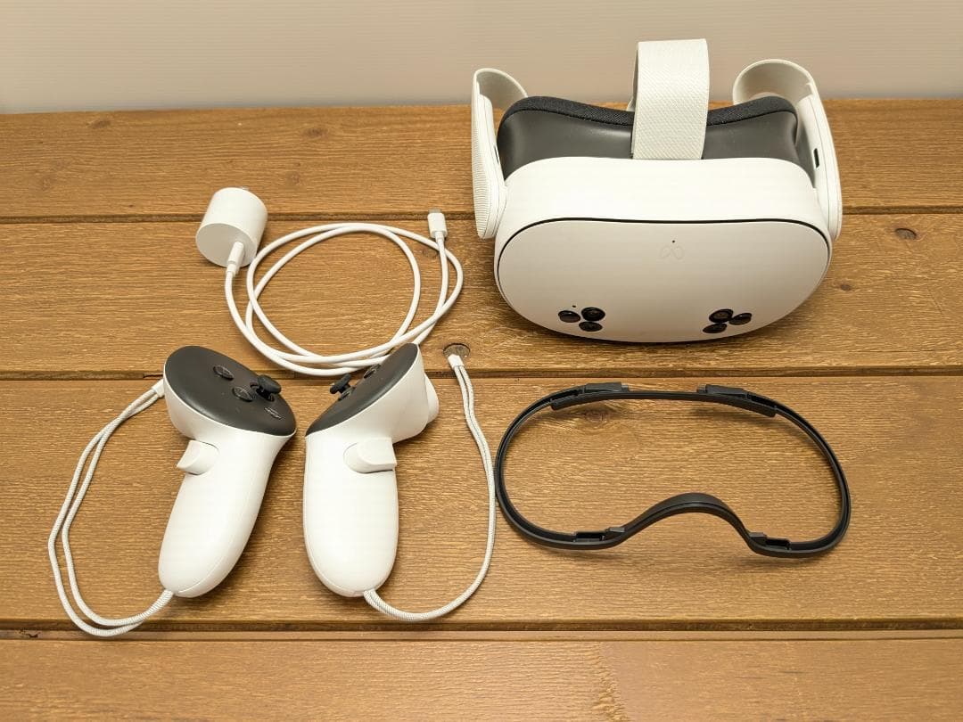  Quest 3S 128GB KIWIヘッドストラップ ケーブル付