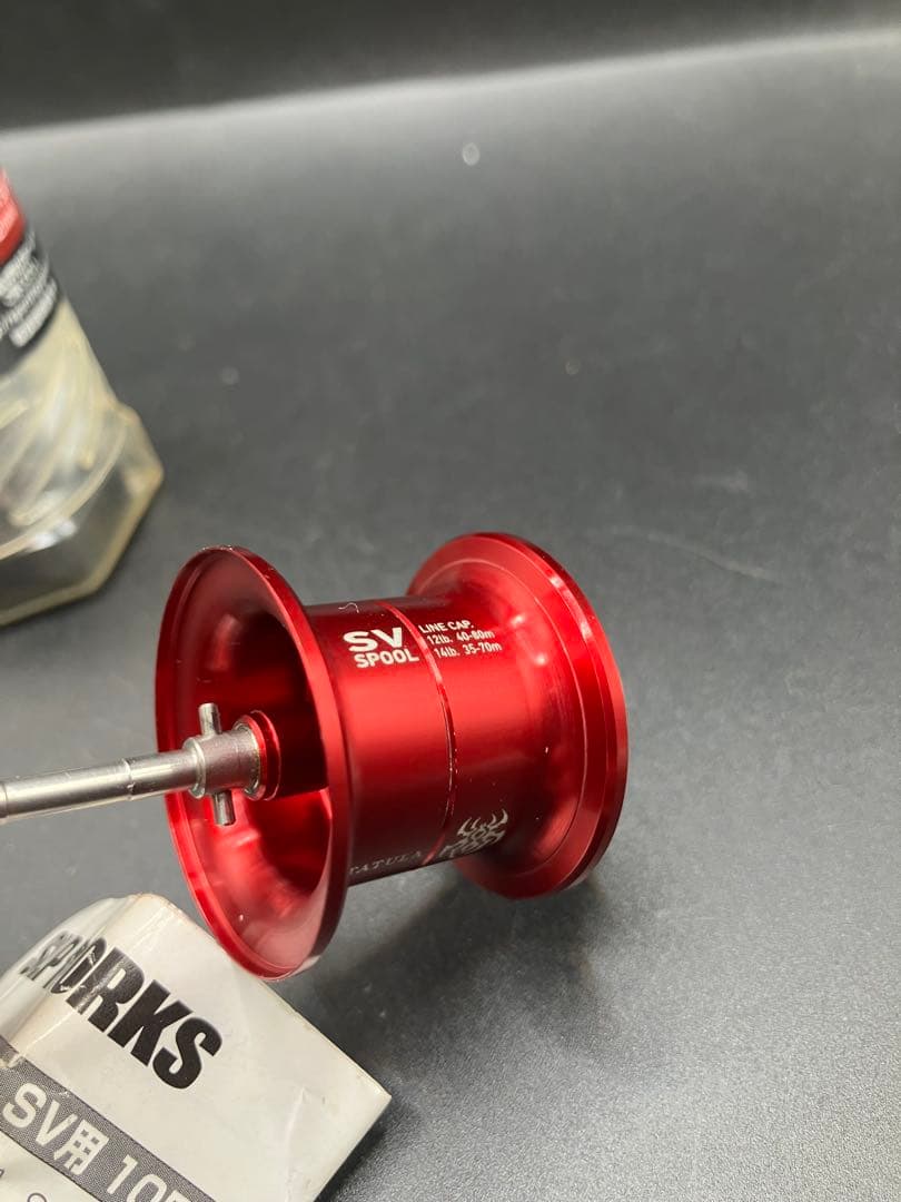 fa03 美品 SLPワークス20タトゥーラSV TW 105 スプール