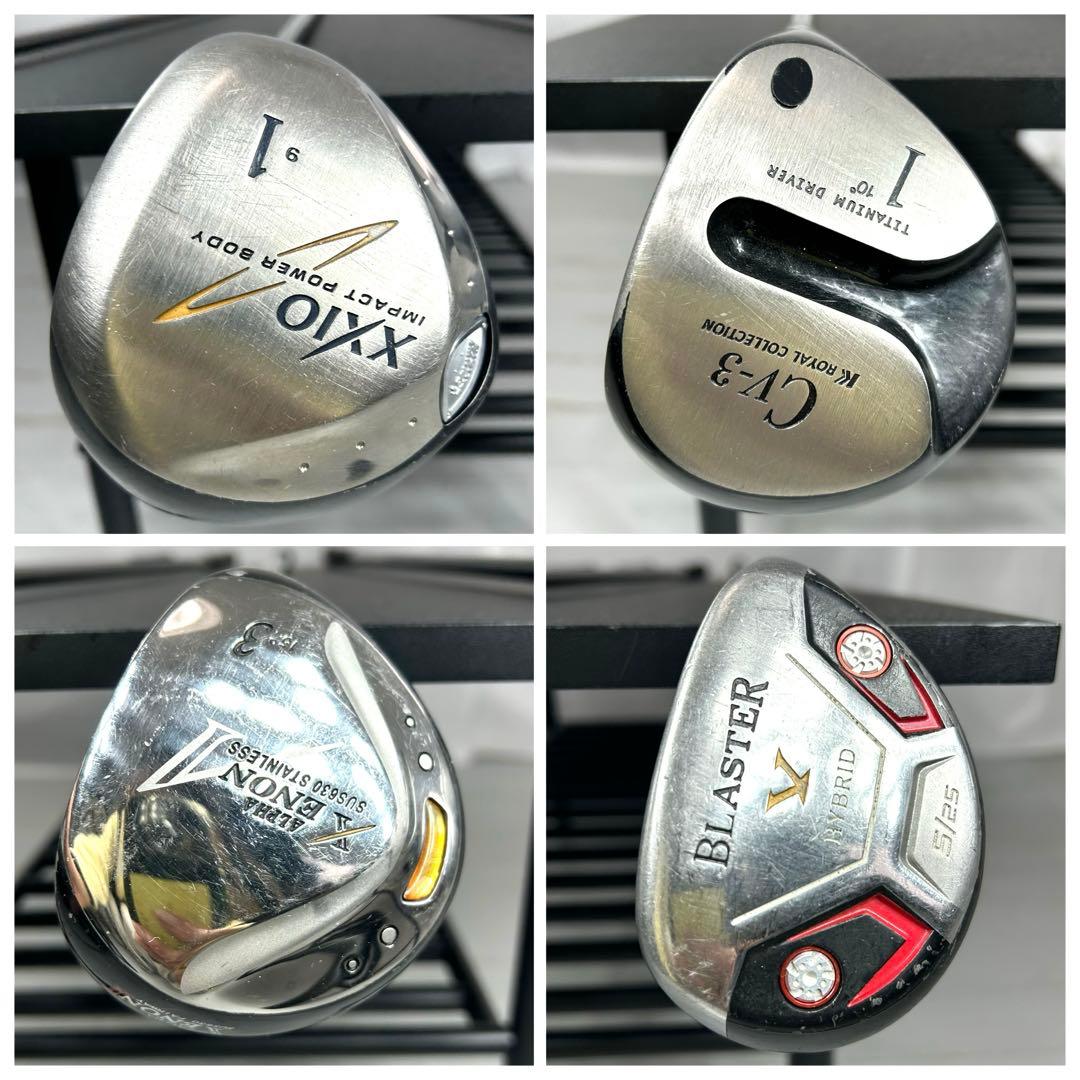 本格派 メンズゴルフクラブ 12本 フルセット ゴルフセット お試しセット