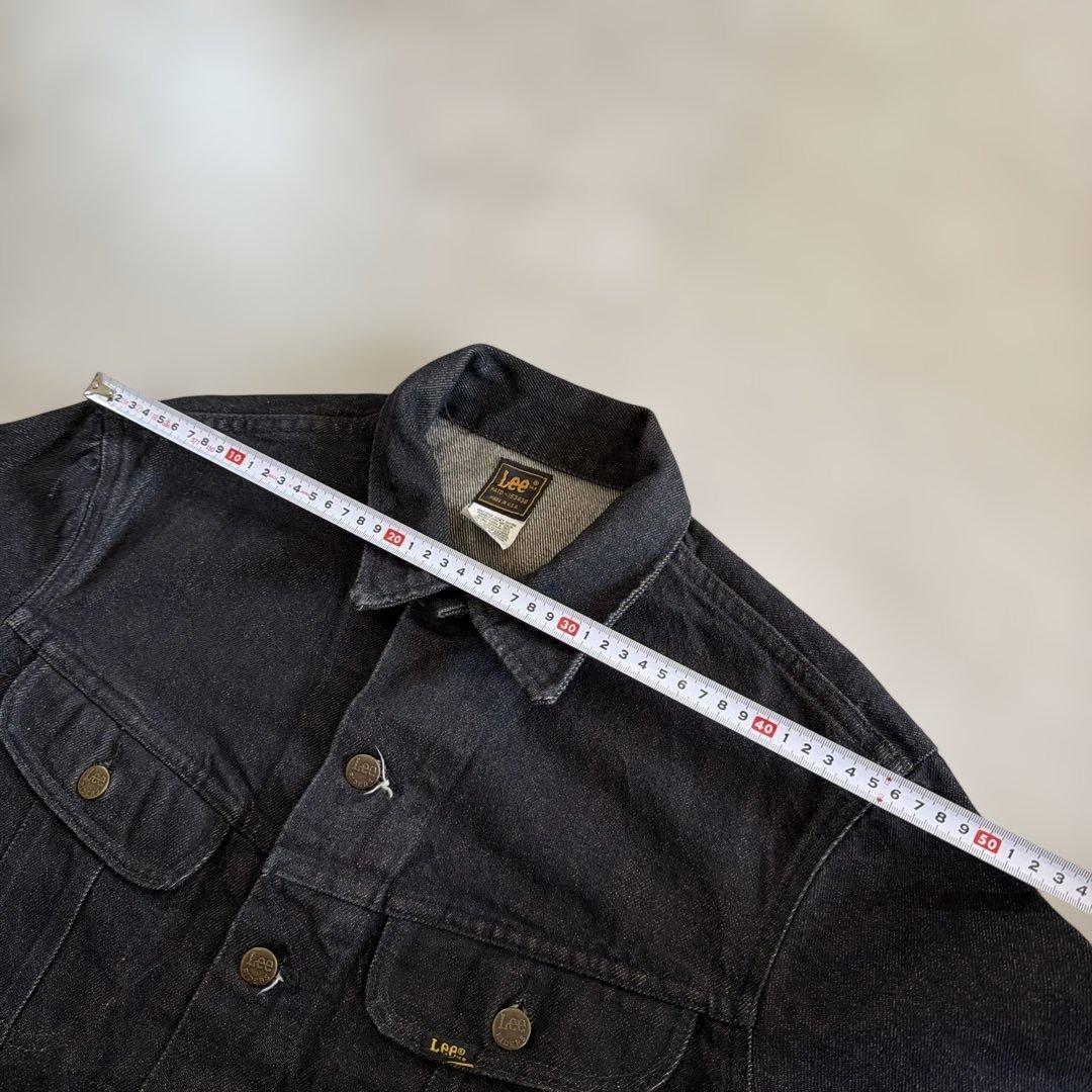 み*み様 激レア 80s LEE 220 ブラック 先染め USA製 levi'