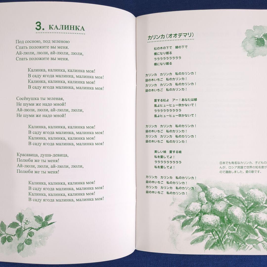 【CD完備】七田式（しちだ）外国語 童謡 唱歌ベスト 5冊セット（仏独伊西露）