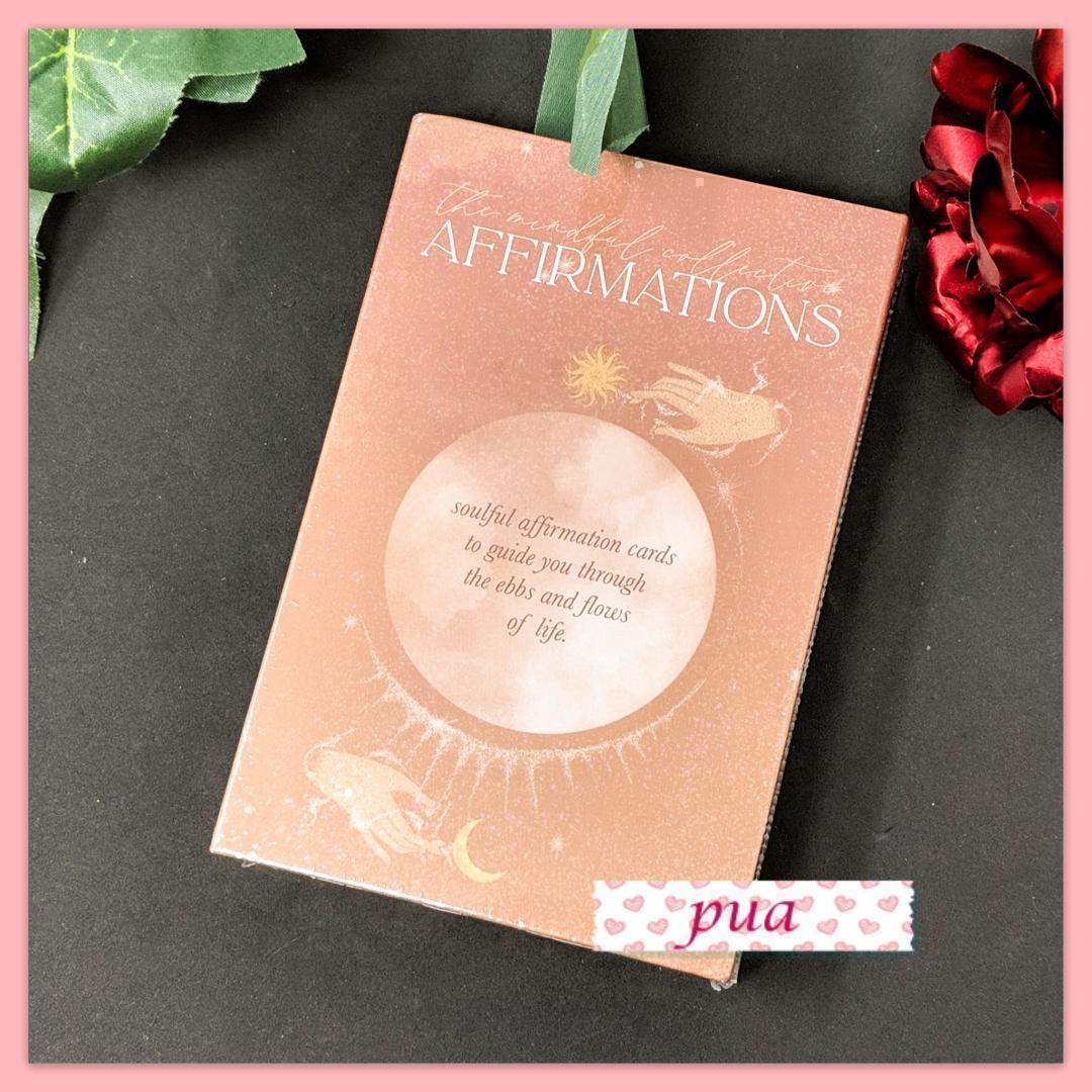 正規品インディーズデッキ✨美しく優しいアファメーションカード✨金縁加工