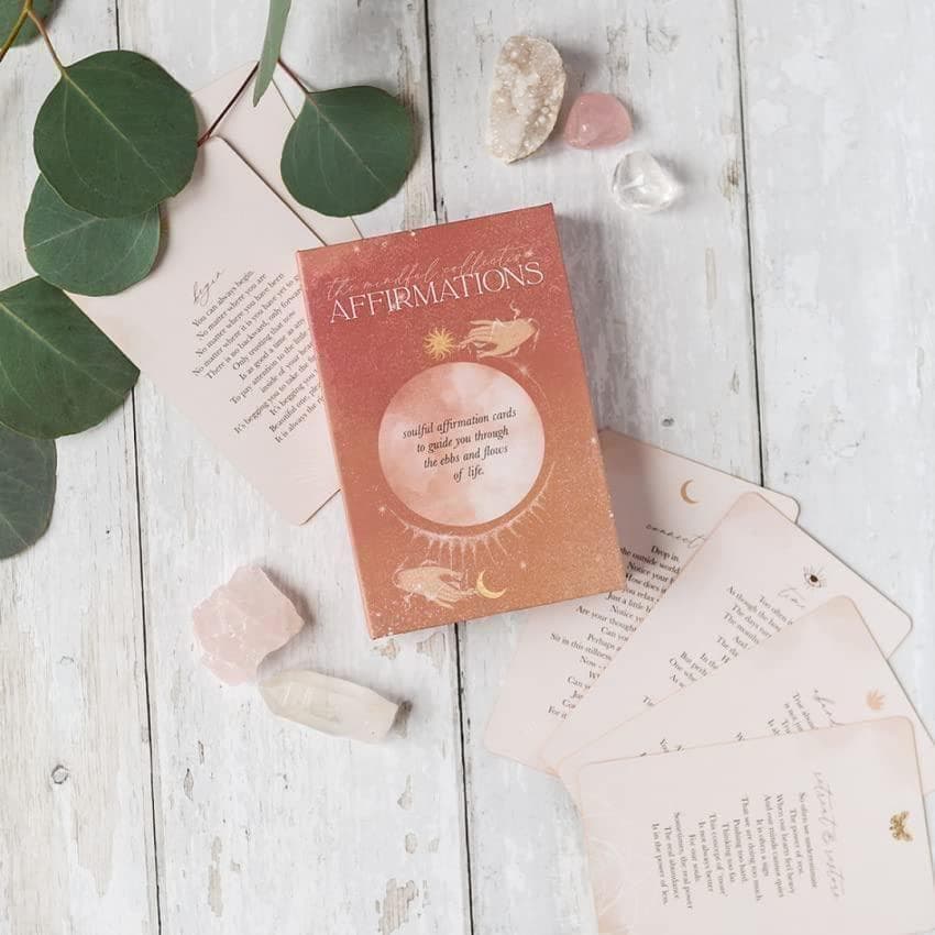 正規品インディーズデッキ✨美しく優しいアファメーションカード✨金縁加工