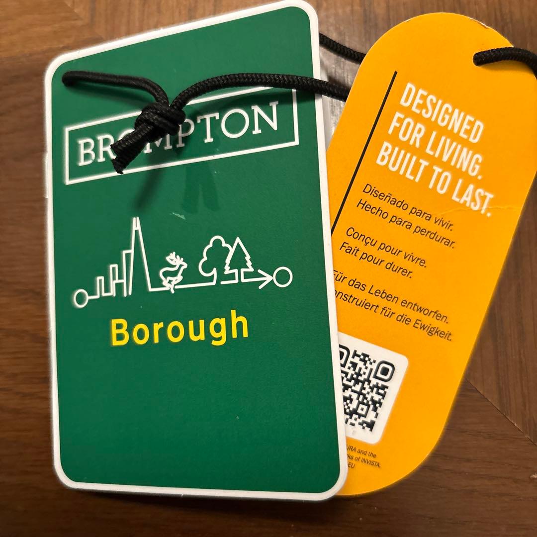 BROMPTON ロールトップバッグ グレー28L