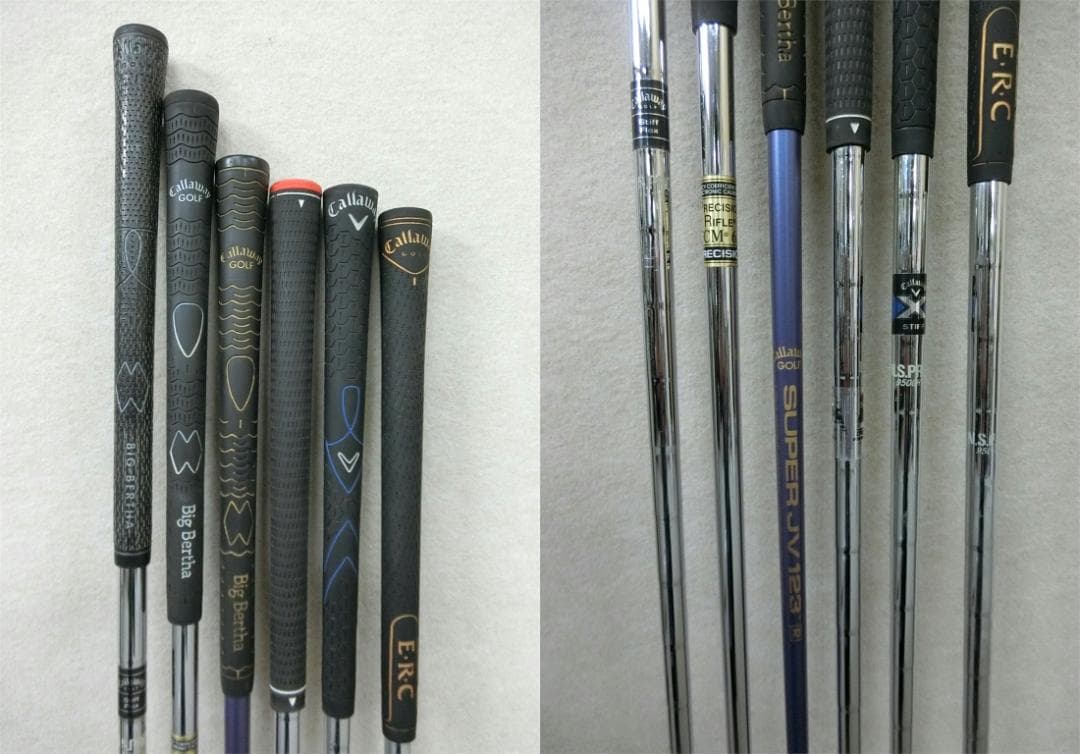 b736 初心者用 キャロウェイ 等メンズゴルフ１１本ハーフセット※Ｄｒ２本入り