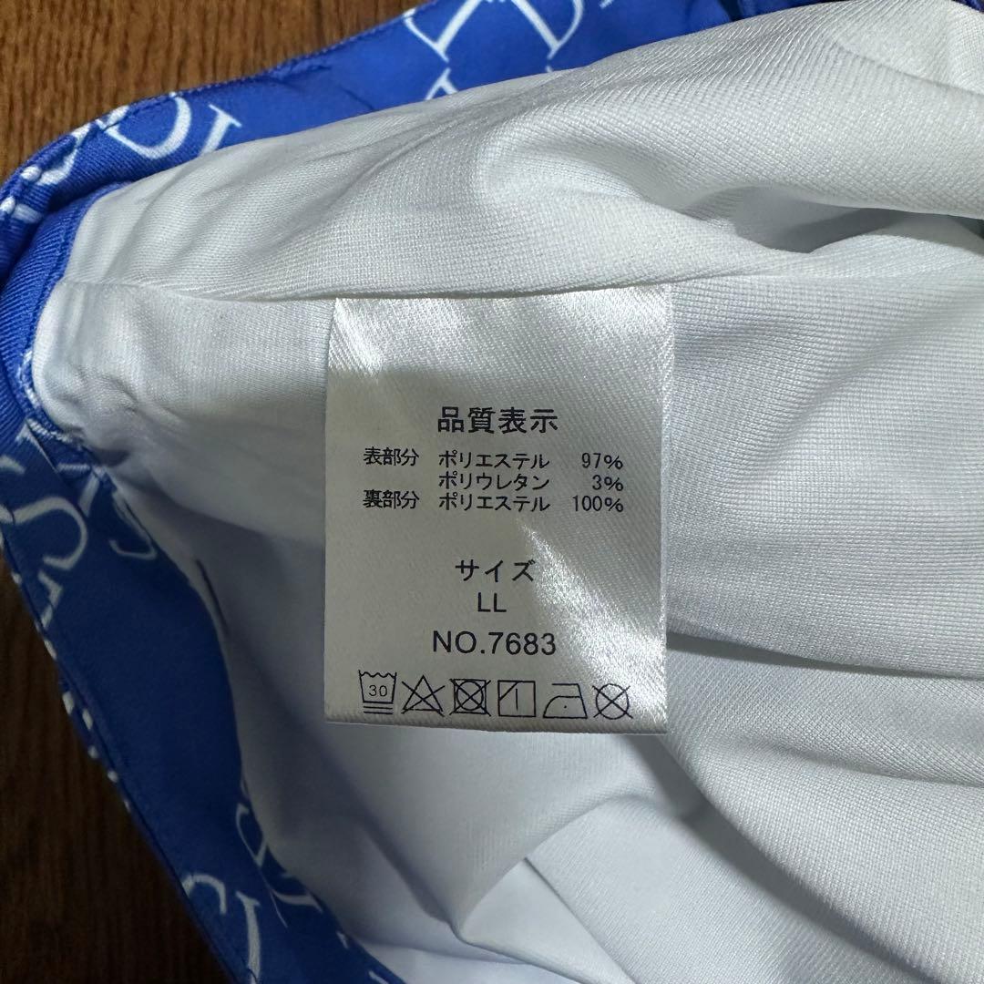 デルソル♡大きいサイズ　ゴルフポロシャツ　ゴルフスカート　ブルー系