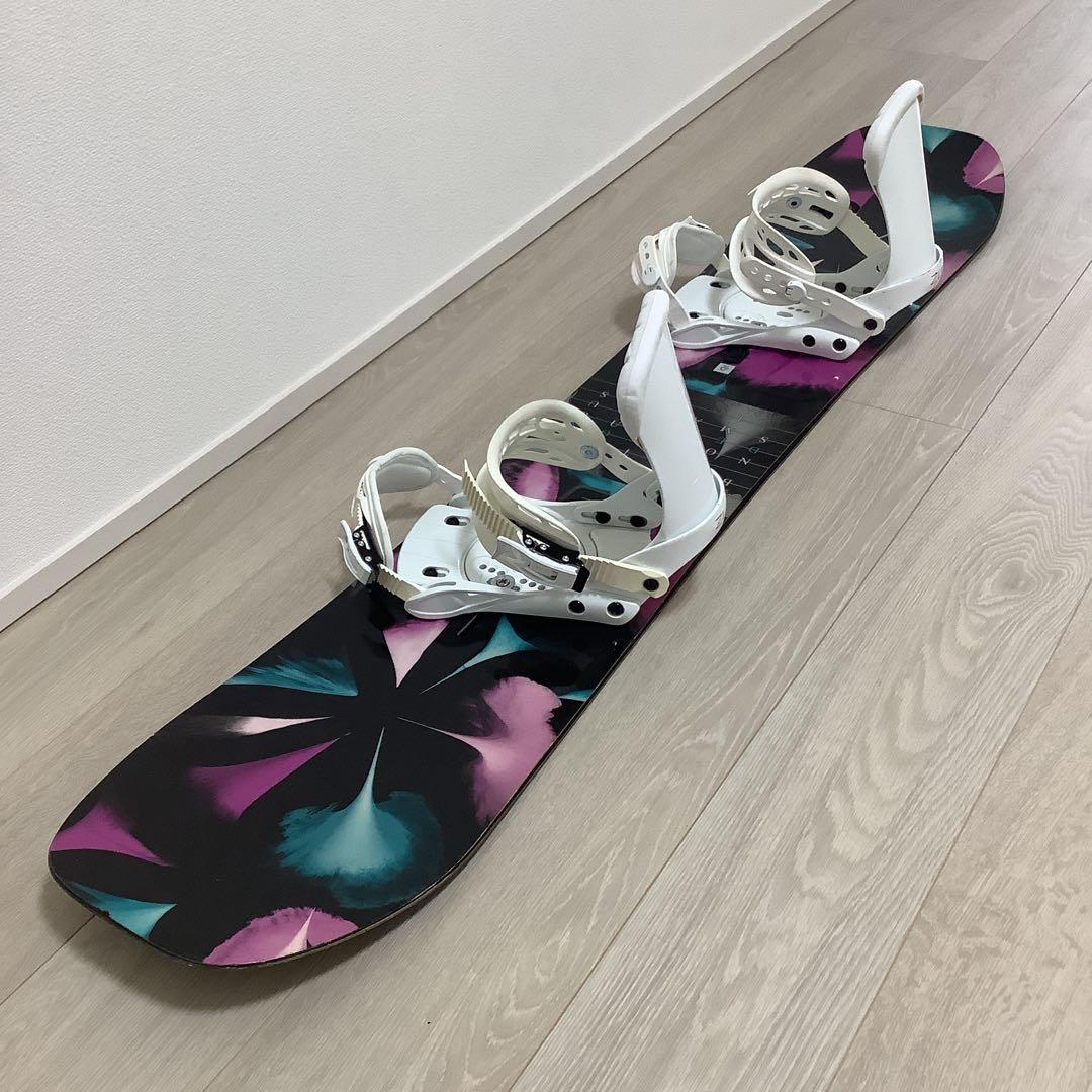 091バートンBURTON134レディースキッズスノーボード初心者やグラトリ向き