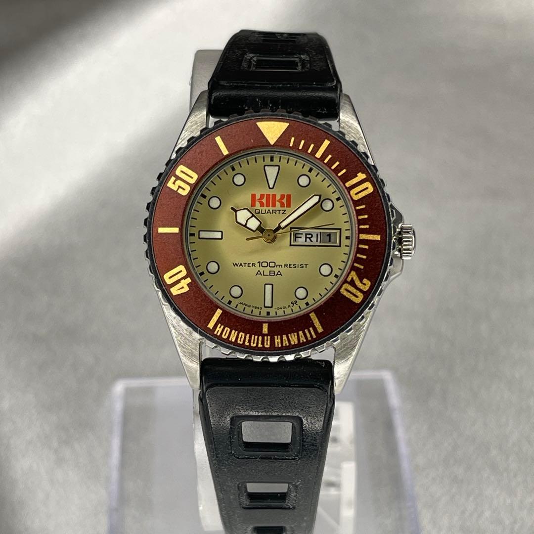 SEIKO ALBA セイコー KIKI ダイバーズ ヴィンテージ【美品】