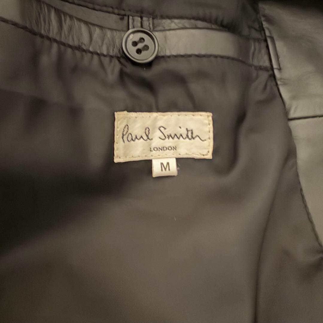 Paul Smith レザージャケット M ライダース 本革 ポールスミス