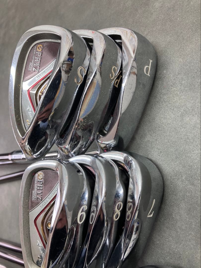 ツアーステージ PHYZ ファイズ レディースゴルフアイアン 8本セット L 右