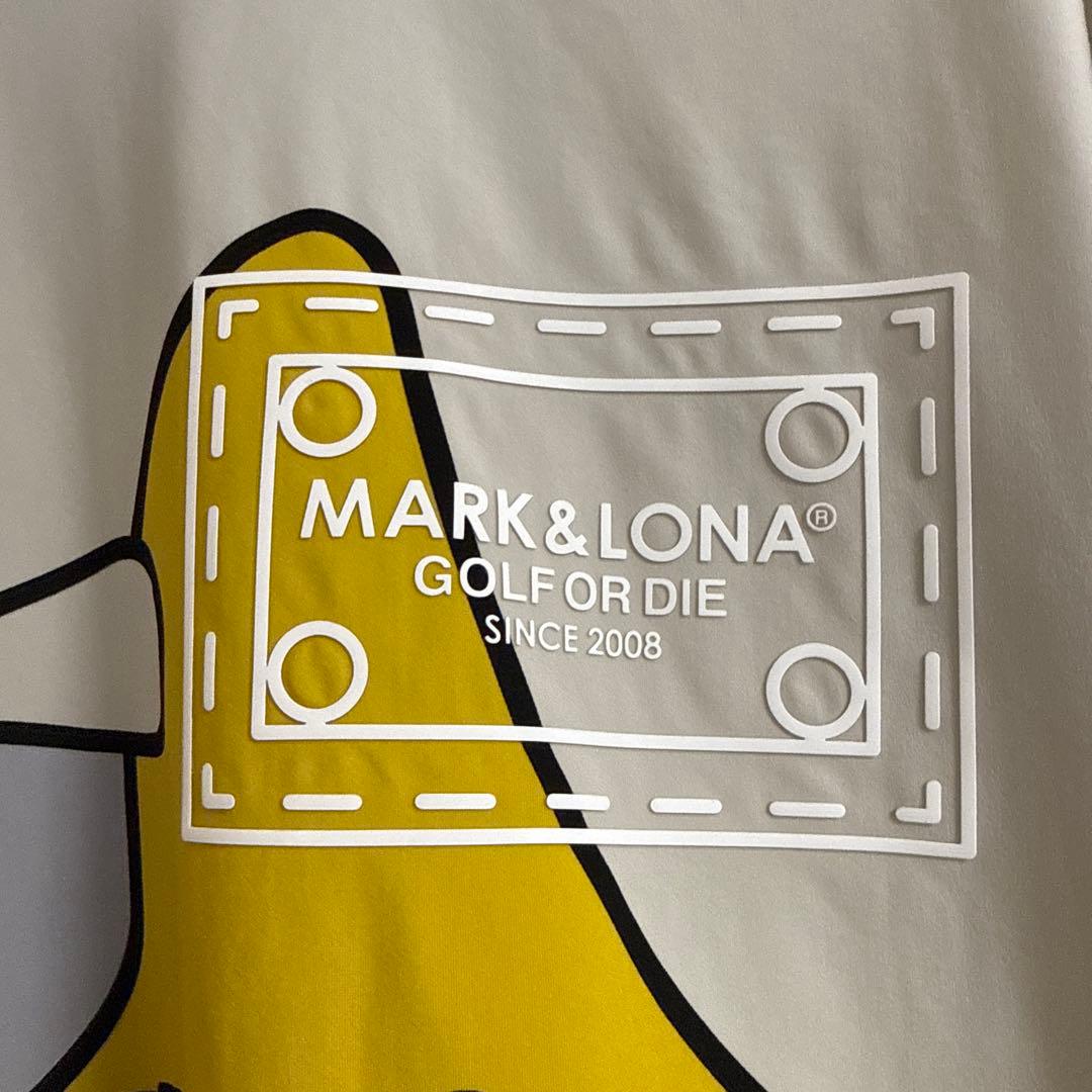 木村拓哉着用 MARK&LONA モックネック 半袖 ゴルフシャツ サイズ50