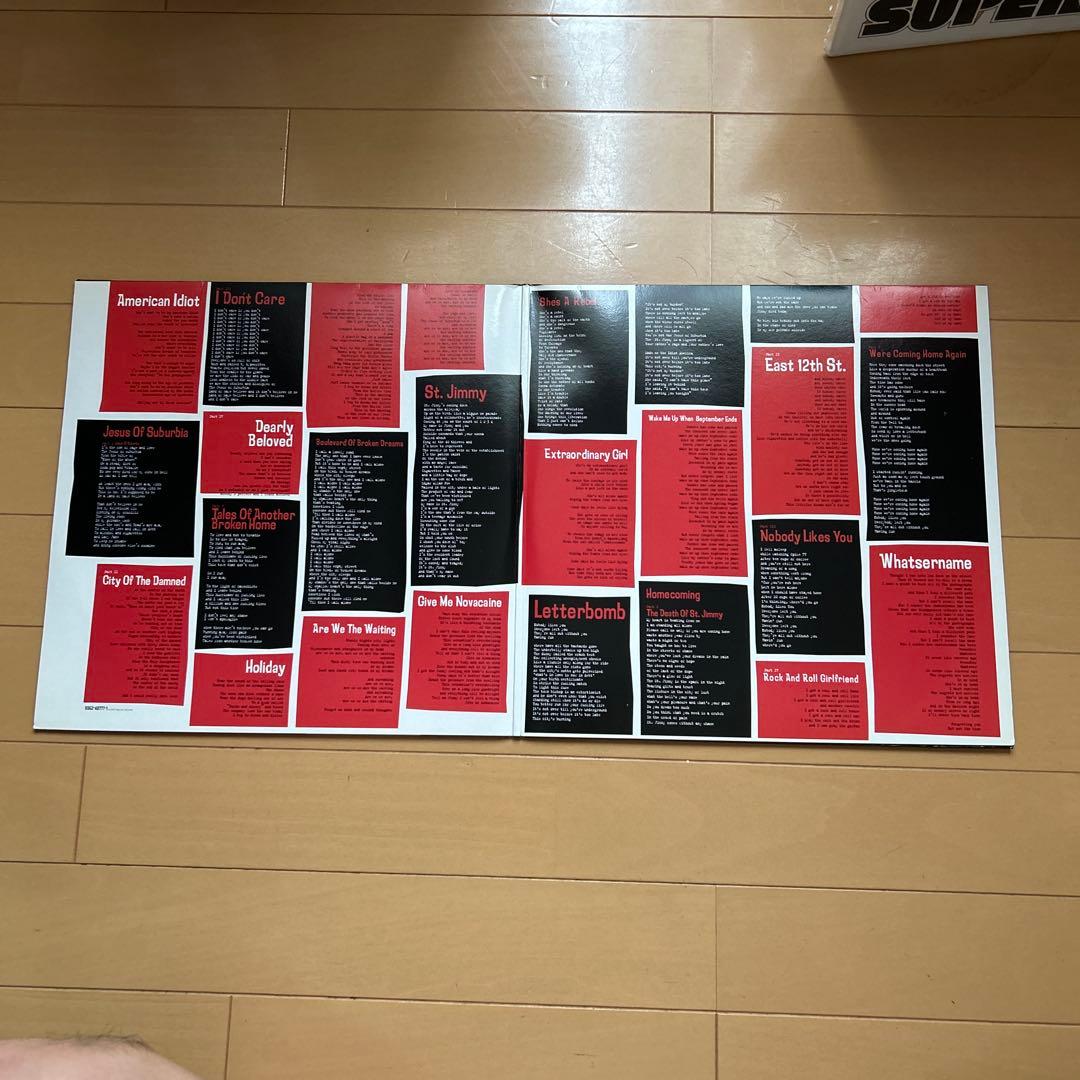 GREEN DAY American Idiot LPレコード