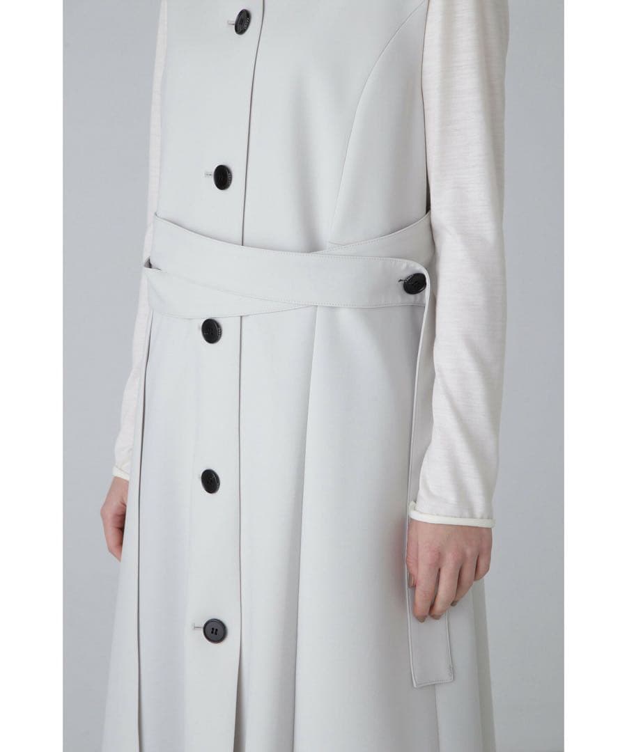 【24SS】ADORE ドライタッチジョーゼットジレ アドーア 定価7.4万