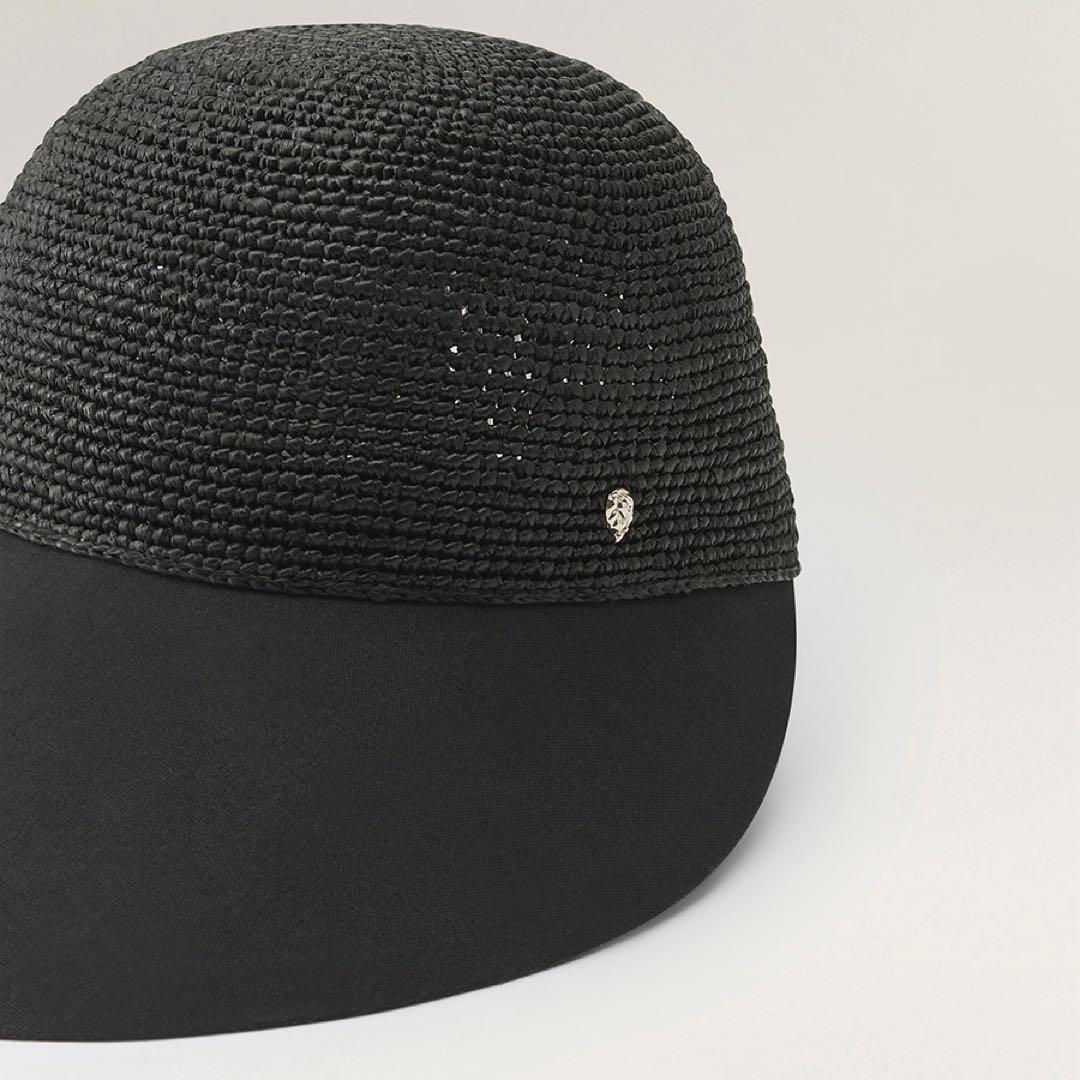 hapo　ヘレンカミンスキーBlaise サンハット　チャコール/ブラック