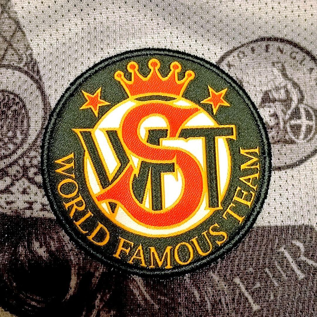 ⭕シュプリーム サッカー ジャージ (ラインストーン付き)ブラック XXL