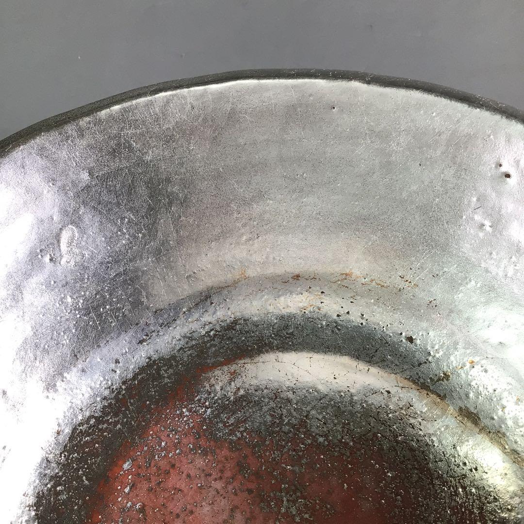 Ｒ５３２　嶋台茶碗　『佐々木松楽造』『長入風』『赤楽』『金銀一双』　共箱　茶道具