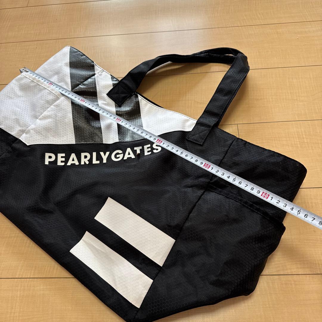 PEARLY GATES ストライプゴルフバッグ　ロッカーバック