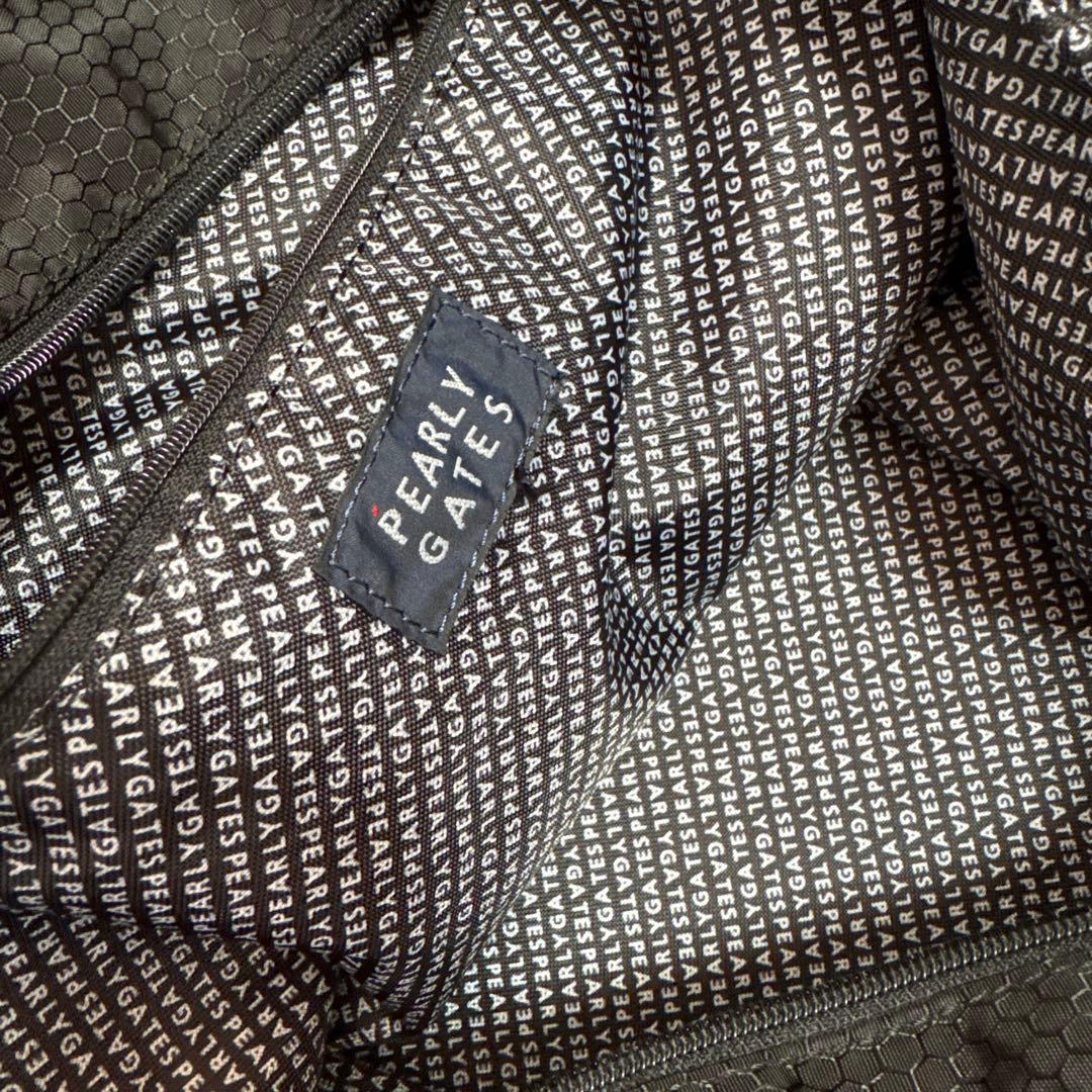 PEARLY GATES ストライプゴルフバッグ　ロッカーバック