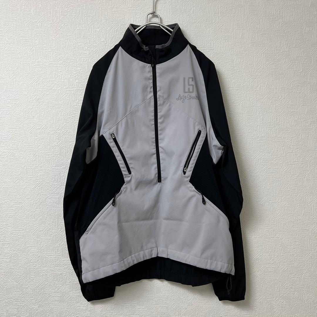 LUZeSOMBRA ルースイソンブラ トラックジャケット L グレー×ブラック