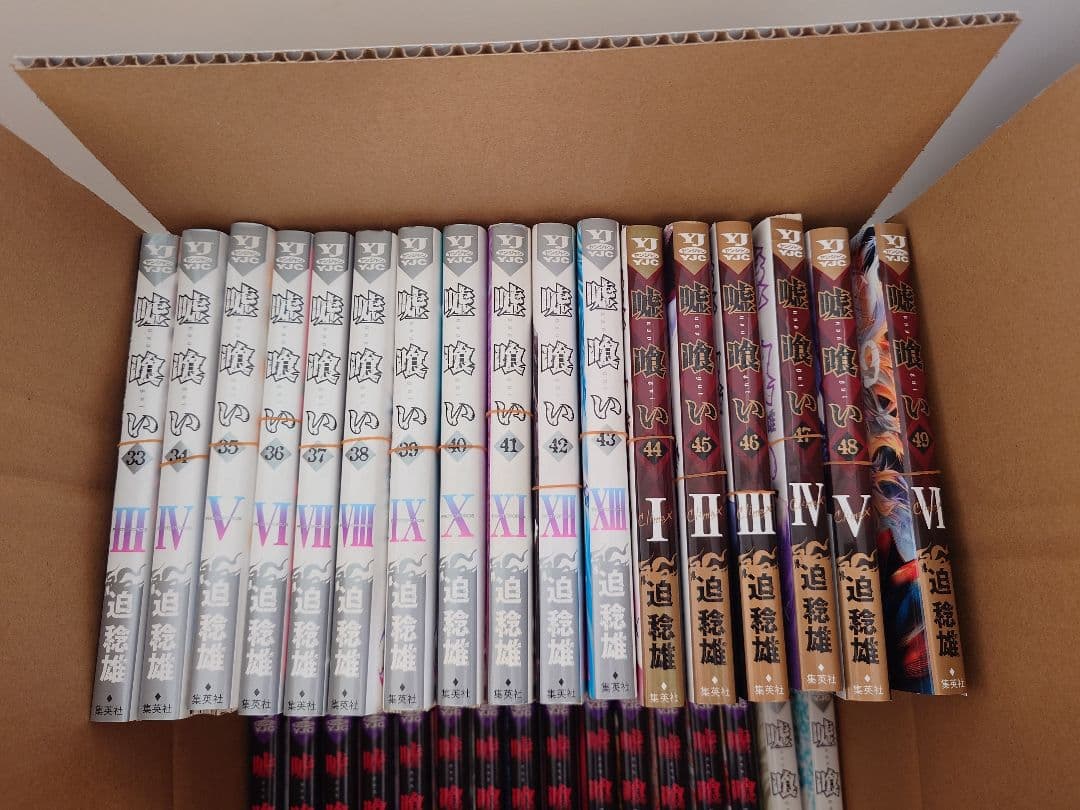 【裁断済み・自炊(スキャン)用】嘘喰い49巻セット