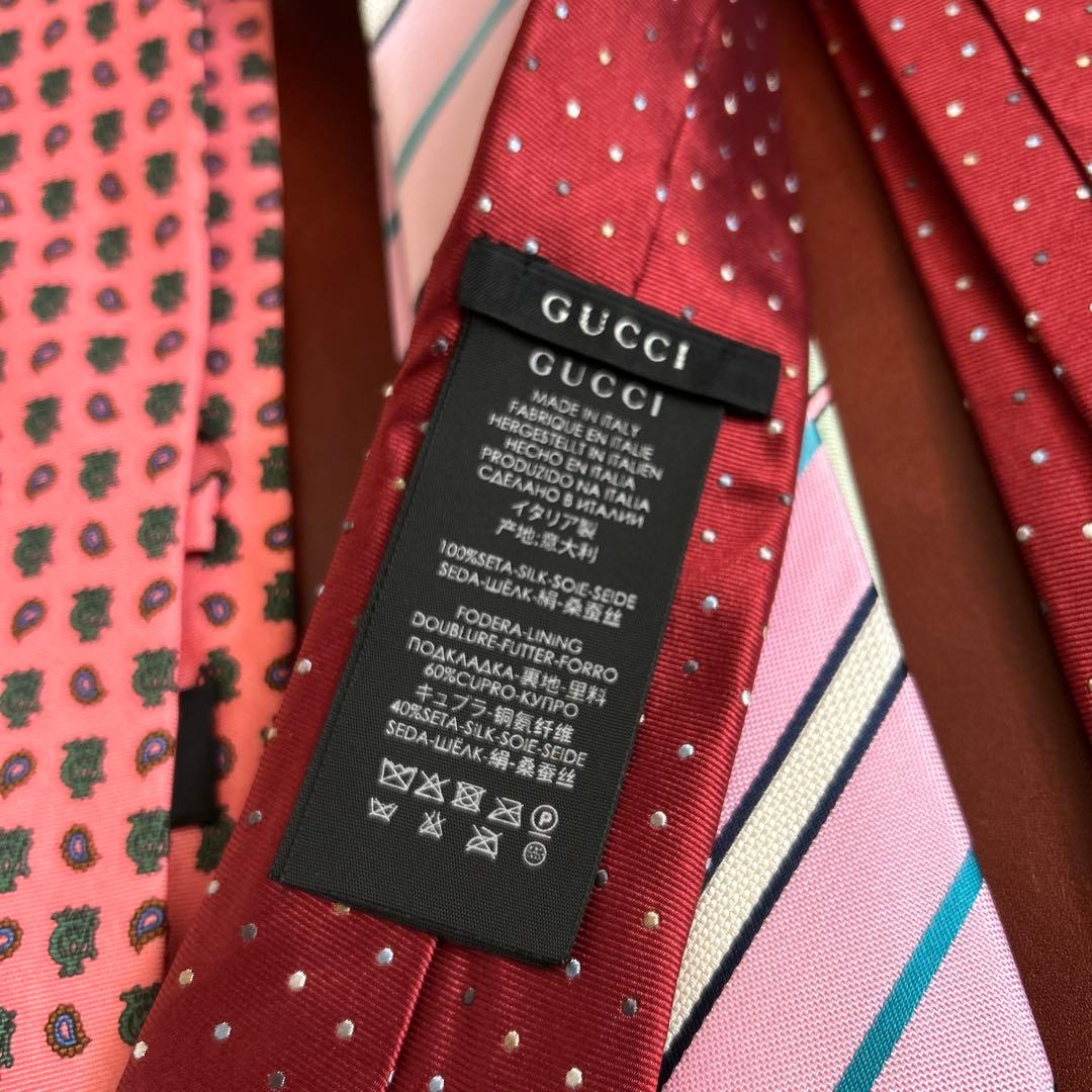 最終値下げ dunhill giraffe gucci ネクタイ4本セット