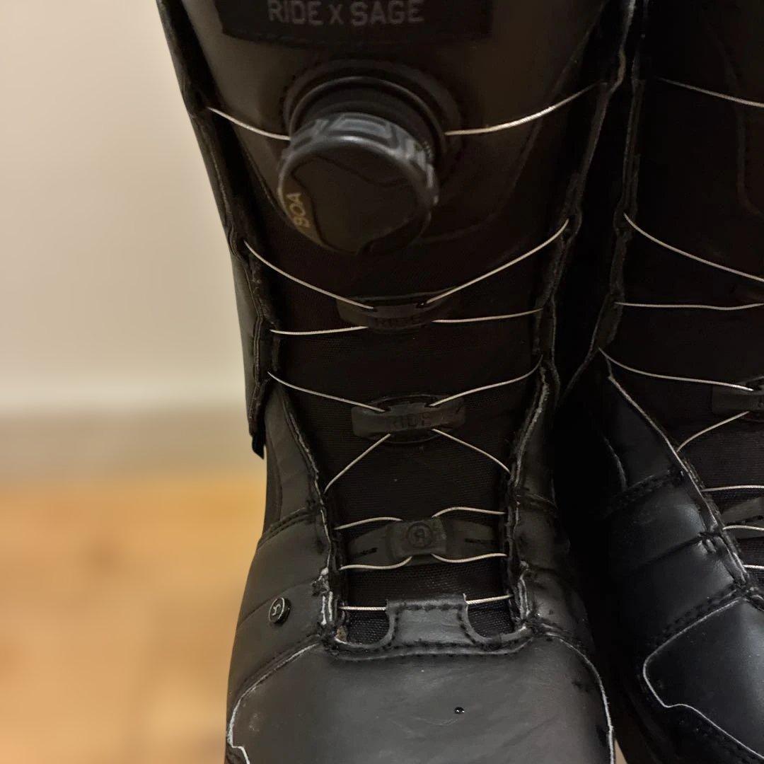 RIDE SAGE ブラック スノーボードブーツ