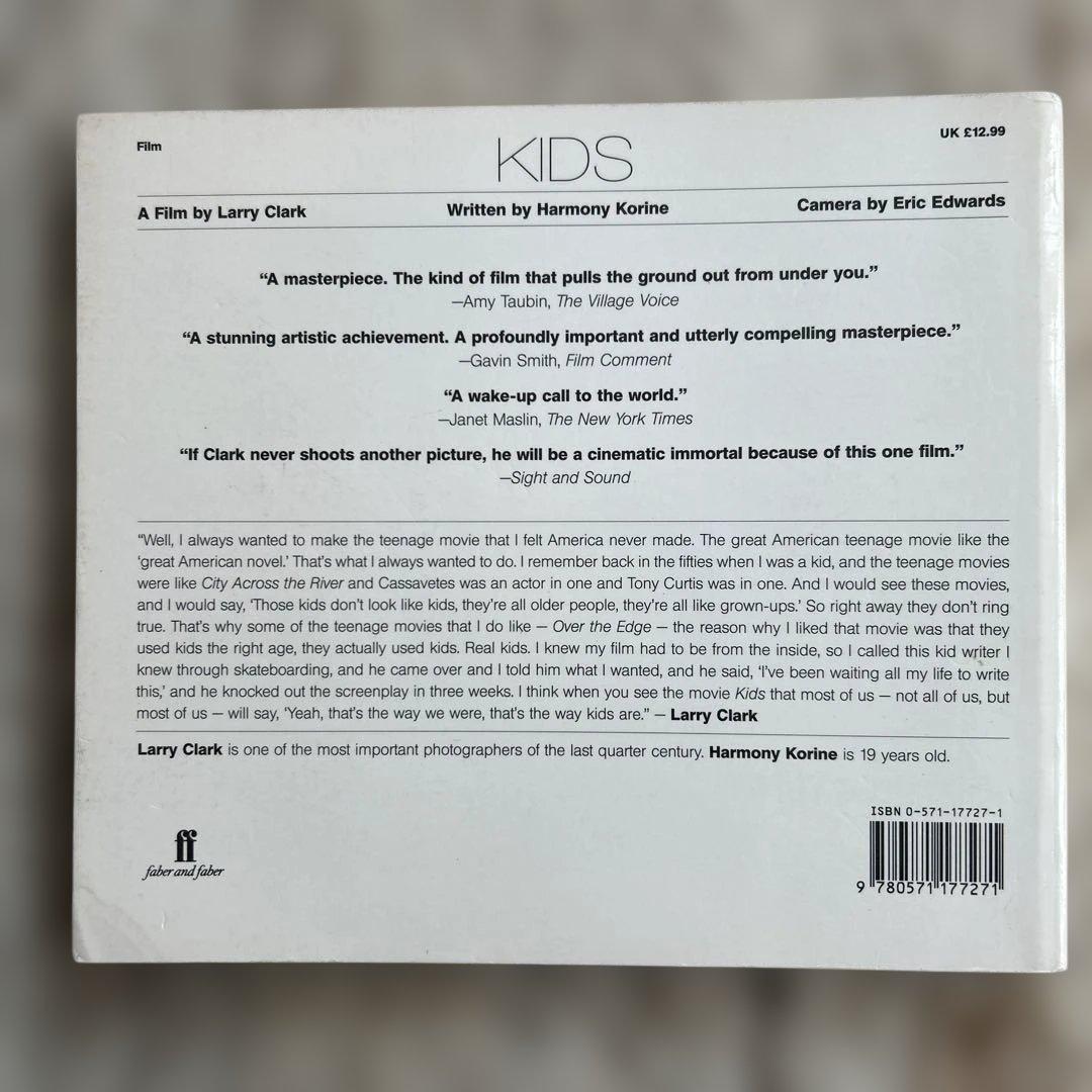 KIDS アートブック Larry Clark