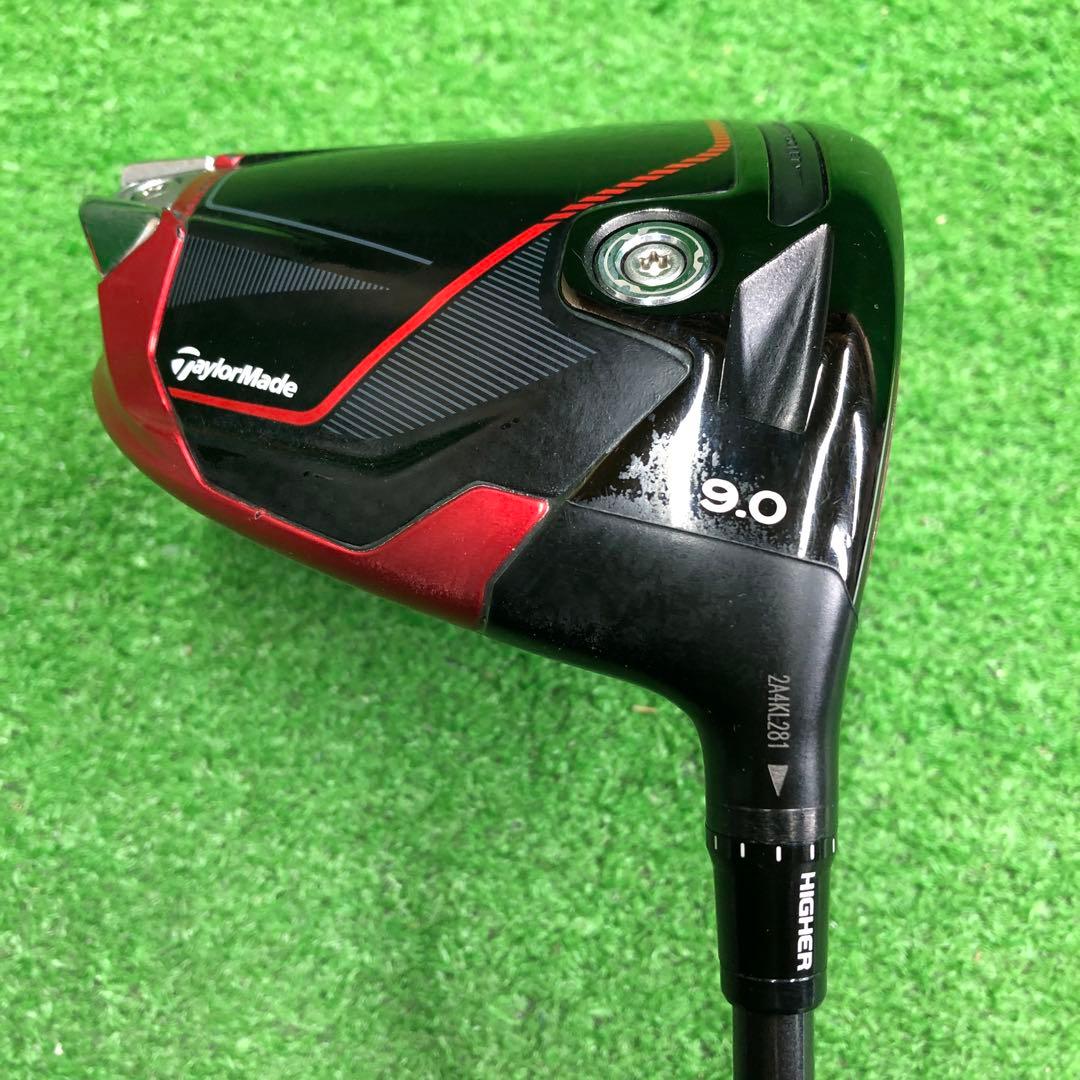 DDD-1870 テーラーメイド ドライバー ステルス2 やや難あり カバー付き