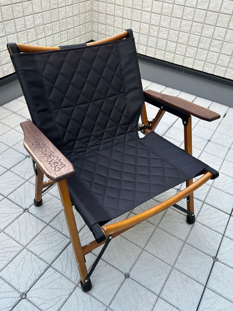 WAQウッドチェア用肘掛け　アームレスト　ウォールナット