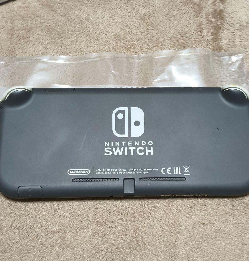 Nintendo スイッチライト本体 グレー Switch Lite　ジャンク