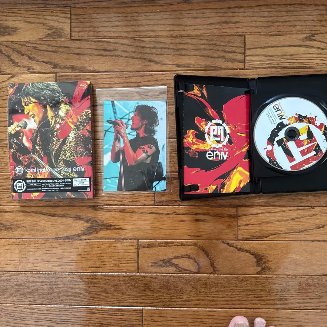 稲葉浩志/LIVE 2024～enⅣ～〈Blu-ray2枚組〉新作❗️