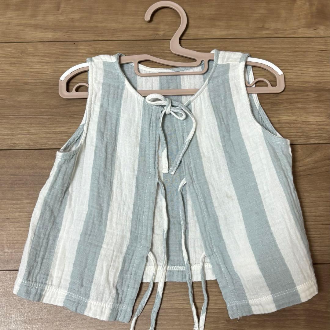 organic zoo ストライプセットアップ