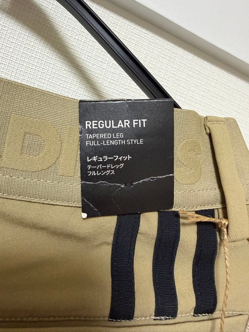 【新品タグ付】アディダスゴルフ EX STRETCHパンツM&裾上げテープ付