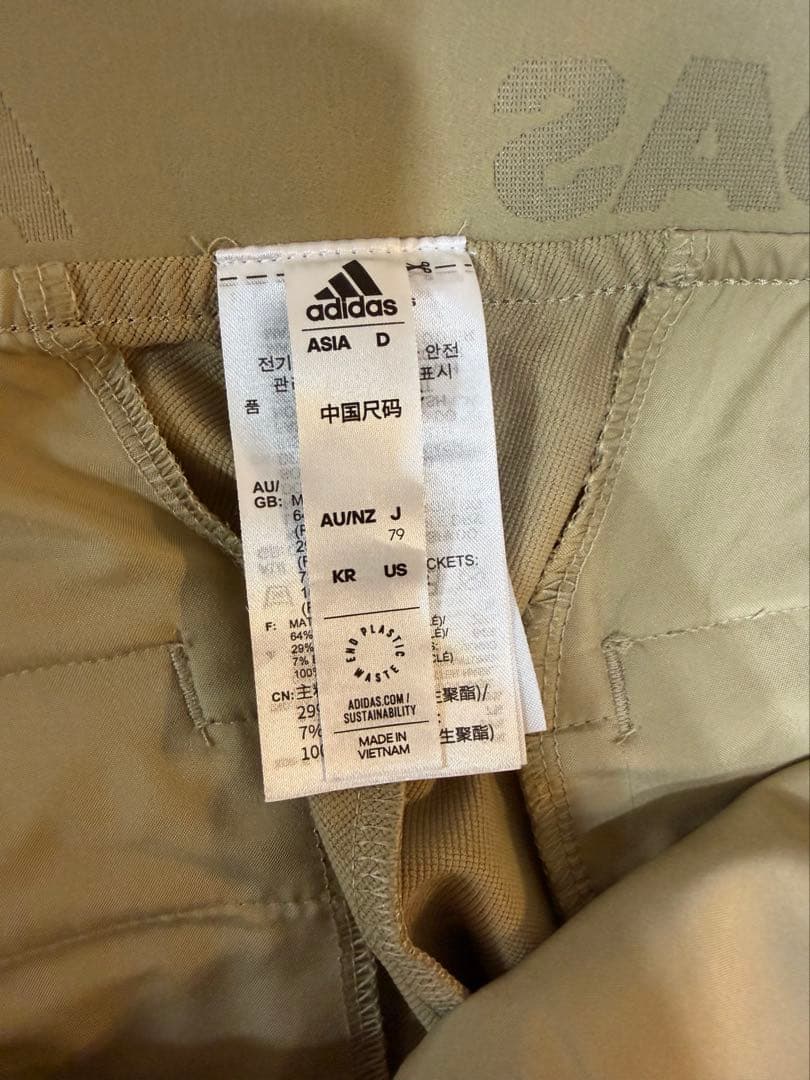 【新品タグ付】アディダスゴルフ EX STRETCHパンツM&裾上げテープ付