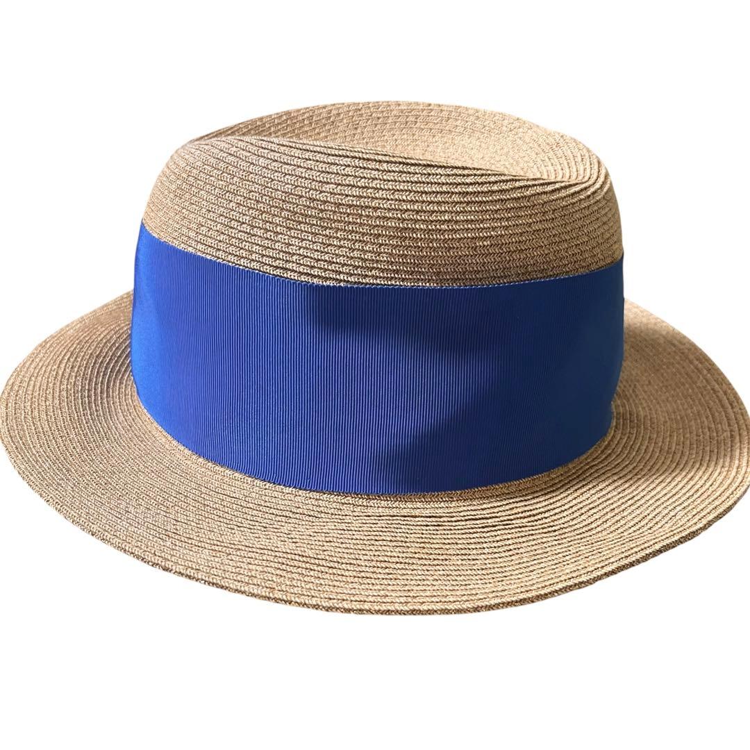 アシーナニューヨーク CAMILA カミラ 石原さとみ ブルー ストローハット