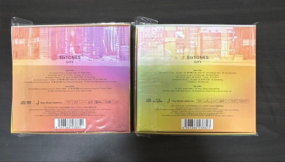 SixTONES CITY アルバム 2枚セット