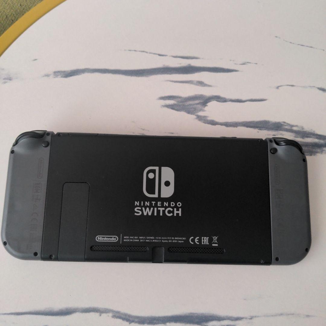 Nintendo　Switch本体セット　グレー　箱無し　美品