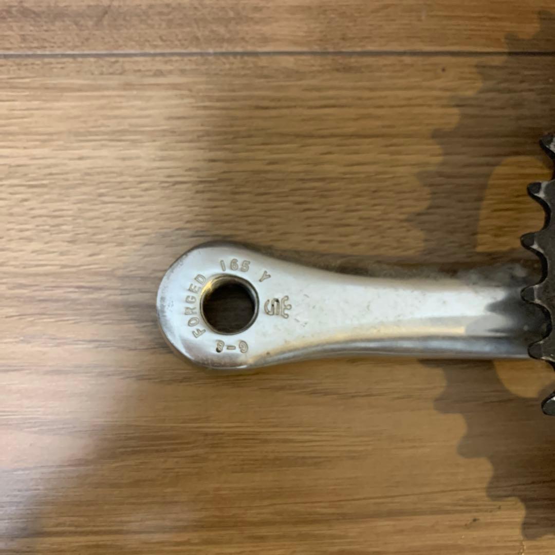 Sugino シングルクランクセット シルバー/ブラック