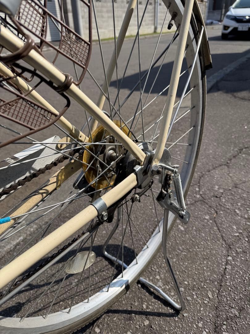 シティサイクル クリーム色 27インチ　札幌北区花川近郊でのお取引希望
