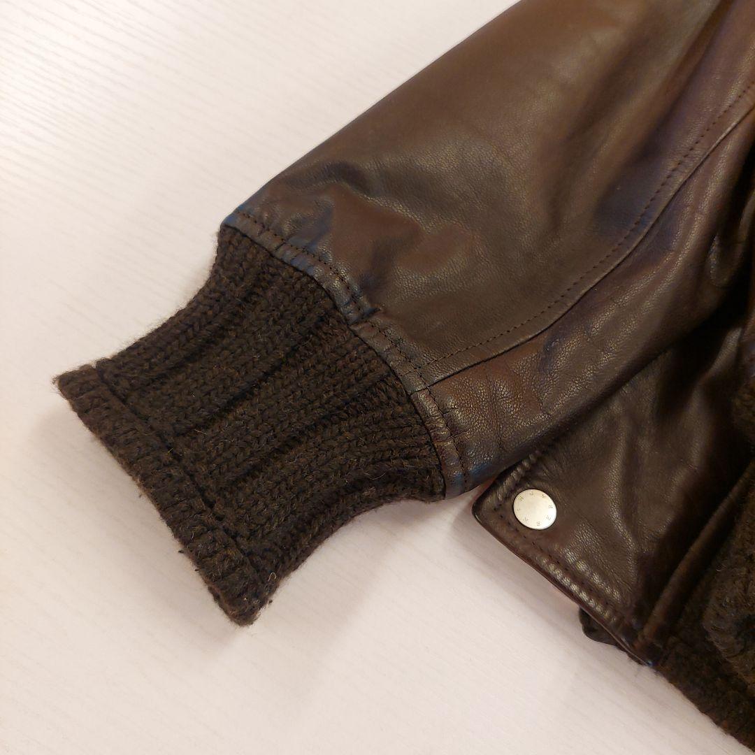 SERAPHIN 山羊革 シングルライダースジャケット