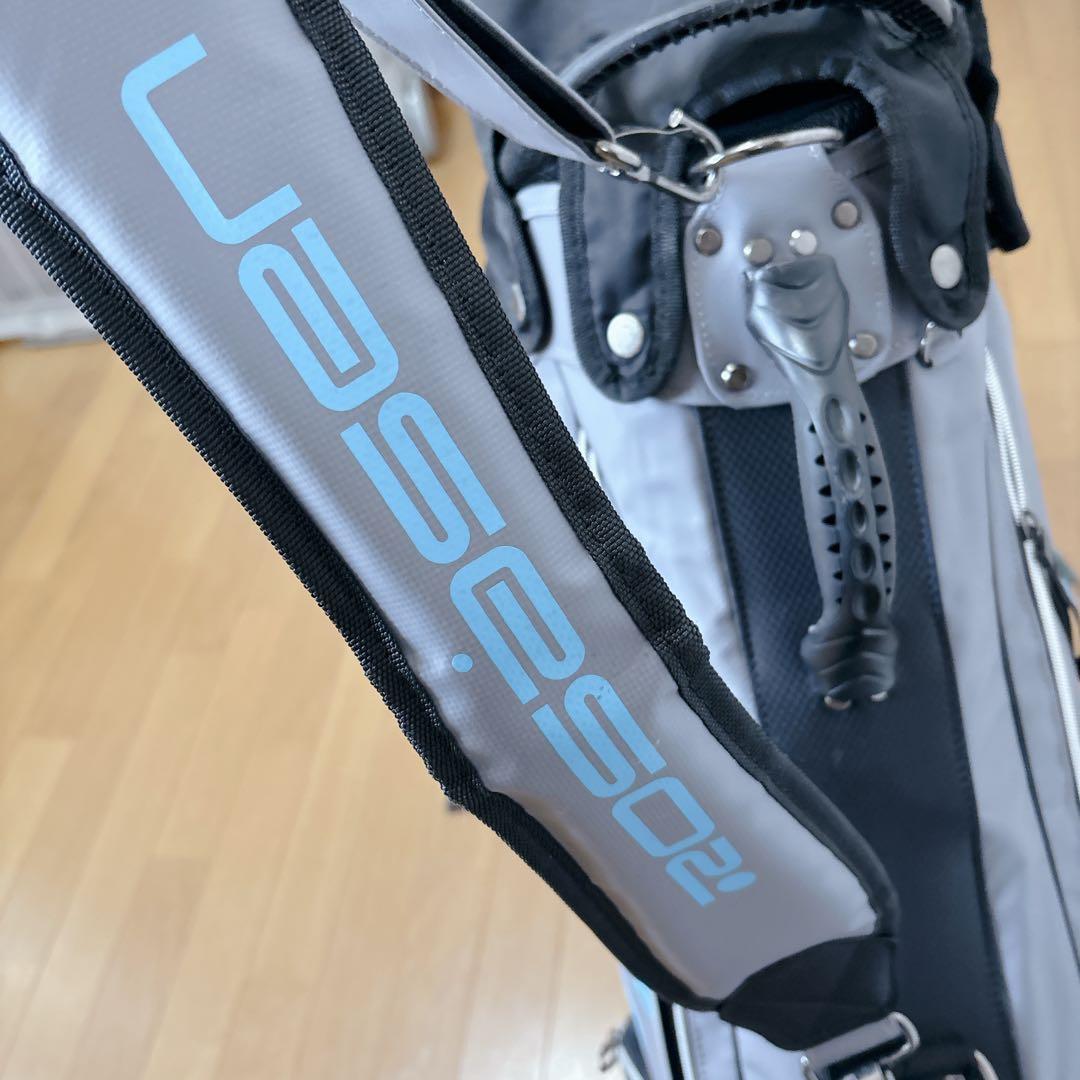 K473 Rosasen スタンド式キャディバッグ グレー