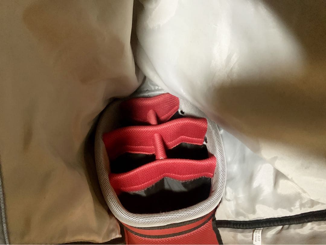 廃盤　希少品　NIKE GOLF キャディバッグ 赤黒